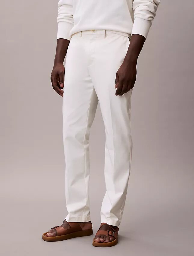 Slim fit-byxor i Cotton Stretch-bomull Slim fit-byxor i Cotton Stretch-bomull