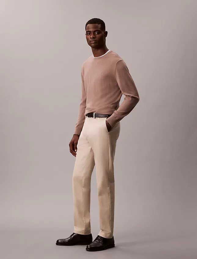 Slim fit-byxor i Cotton Stretch-bomull Slim fit-byxor i Cotton Stretch-bomull