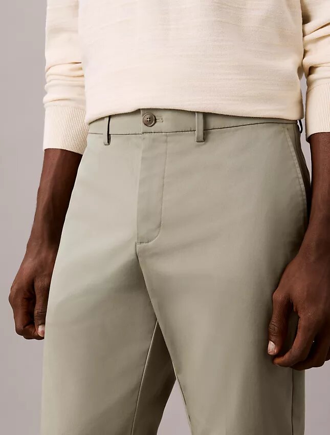 Slim fit-byxor i Cotton Stretch-bomull Slim fit-byxor i Cotton Stretch-bomull