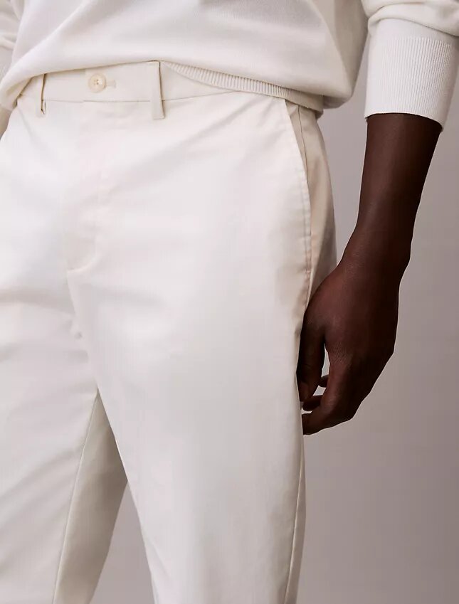 Slim fit-byxor i Cotton Stretch-bomull Slim fit-byxor i Cotton Stretch-bomull