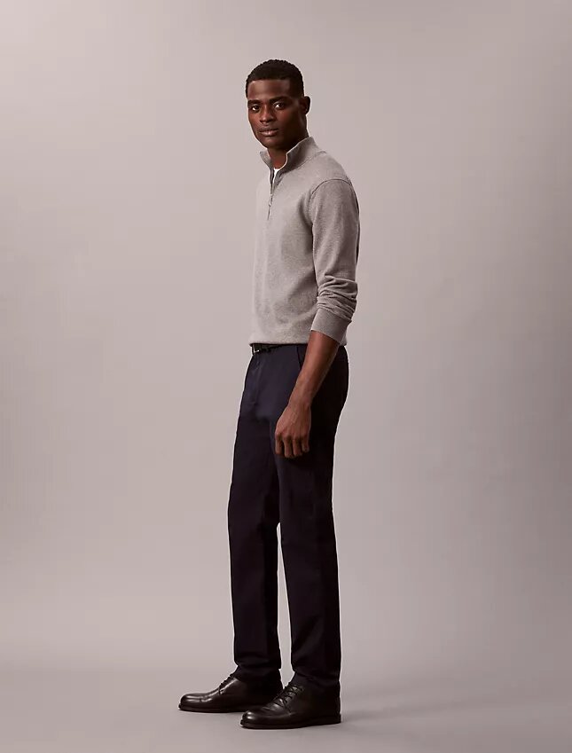 Slim fit-byxor i Cotton Stretch-bomull Slim fit-byxor i Cotton Stretch-bomull
