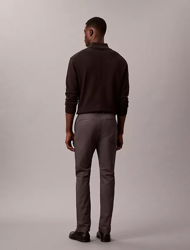 Slim fit-byxor i Cotton Stretch-bomull Slim fit-byxor i Cotton Stretch-bomull