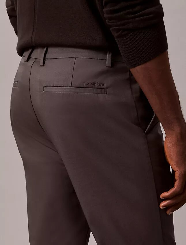 Slim fit-byxor i Cotton Stretch-bomull Slim fit-byxor i Cotton Stretch-bomull