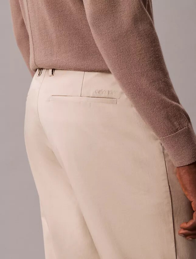 Slim fit-byxor i Cotton Stretch-bomull Slim fit-byxor i Cotton Stretch-bomull