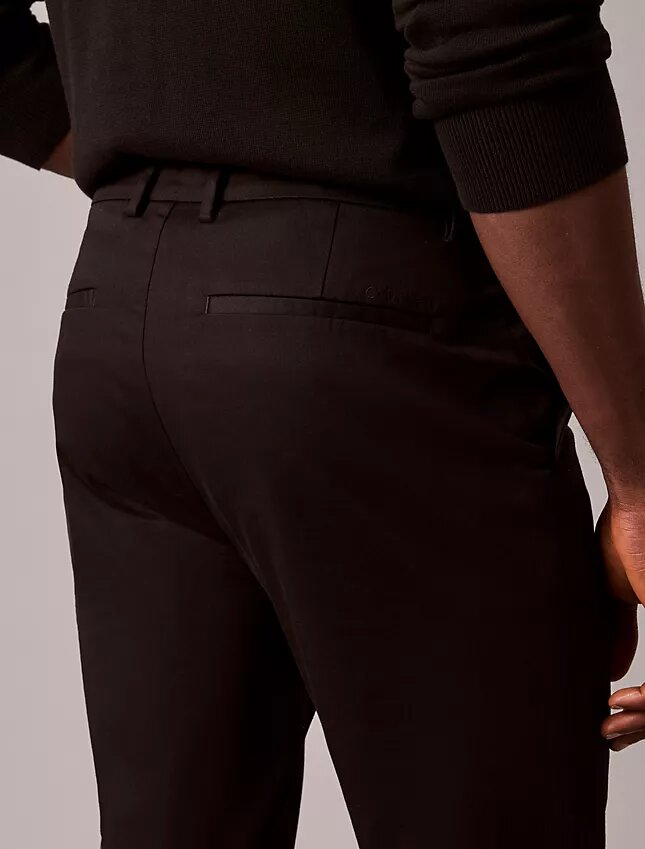 Slim fit-byxor i Cotton Stretch-bomull Slim fit-byxor i Cotton Stretch-bomull