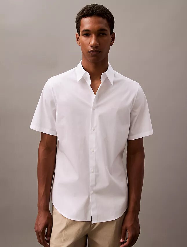 Slim-fit skjorta i Cotton Stretch Slim-fit skjorta i Cotton Stretch