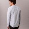 Slim fit-skjorta i Cotton Stretch-bomull med rutmönster och knappar Slim fit-skjorta i Cotton Stretch-bomull med rutmönster och knappar