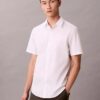 Slim fit-skjorta i Cotton Stretch med knappar Slim fit-skjorta i Cotton Stretch med knappar