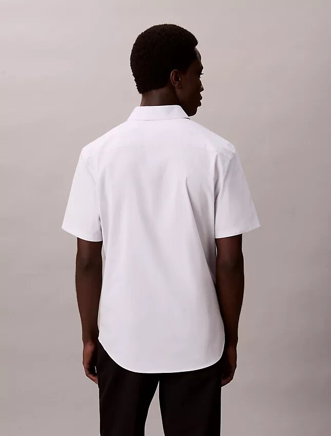 Slim fit-skjorta i Cotton Stretch med knappar Slim fit-skjorta i Cotton Stretch med knappar
