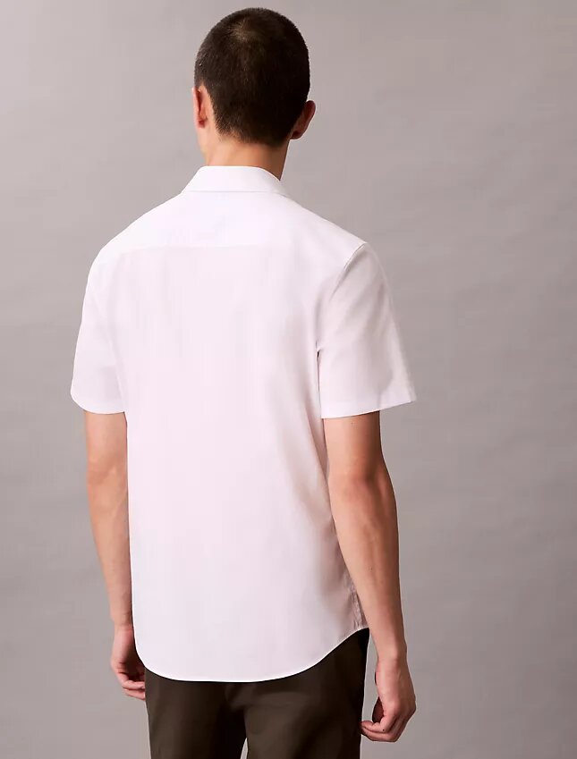 Slim fit-skjorta i Cotton Stretch med knappar Slim fit-skjorta i Cotton Stretch med knappar