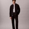 Slim fit-skjorta i Cotton Stretch med ränder och knappar Slim fit-skjorta i Cotton Stretch med ränder och knappar