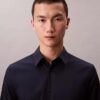 Slim fit-skjorta i Cotton Stretch poplin