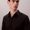 Slim fit-skjorta i Cotton Stretch poplin