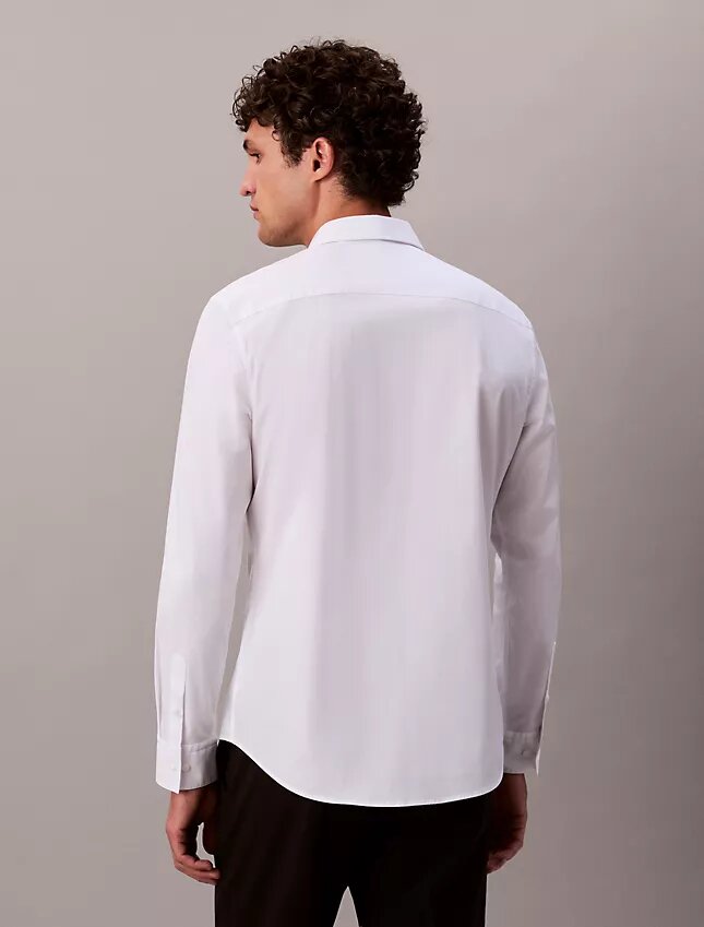 Slim fit-skjorta i Cotton Stretch poplin Slim fit-skjorta i Cotton Stretch poplin