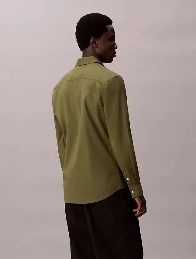 Slim fit-skjorta i Cotton Stretch poplin Slim fit-skjorta i Cotton Stretch poplin