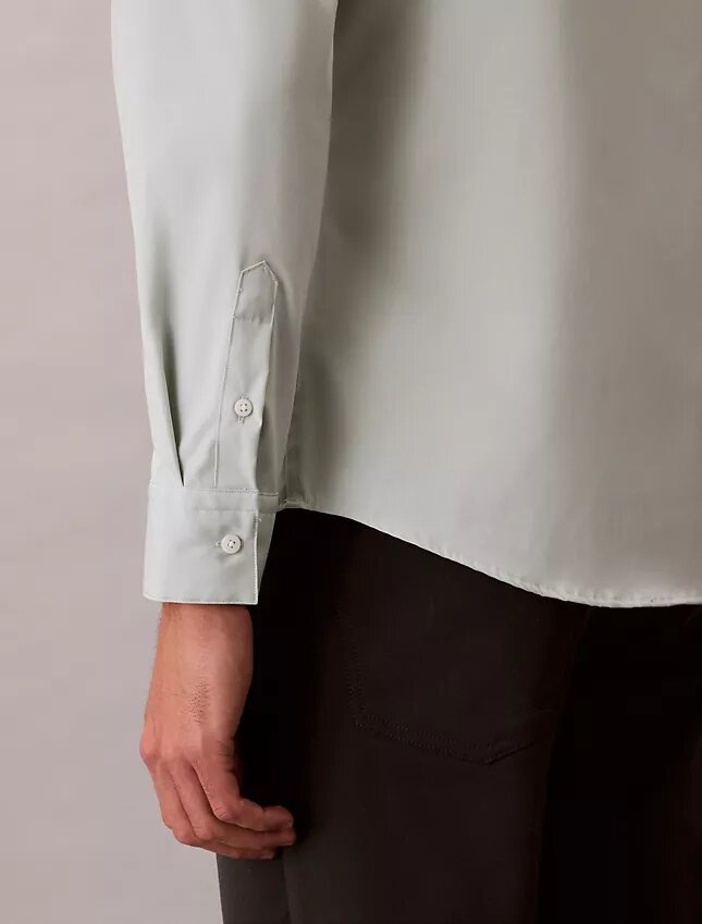 Slim-fit-skjorta i Supima-stretchbomull Slim-fit-skjorta i Supima-stretchbomull