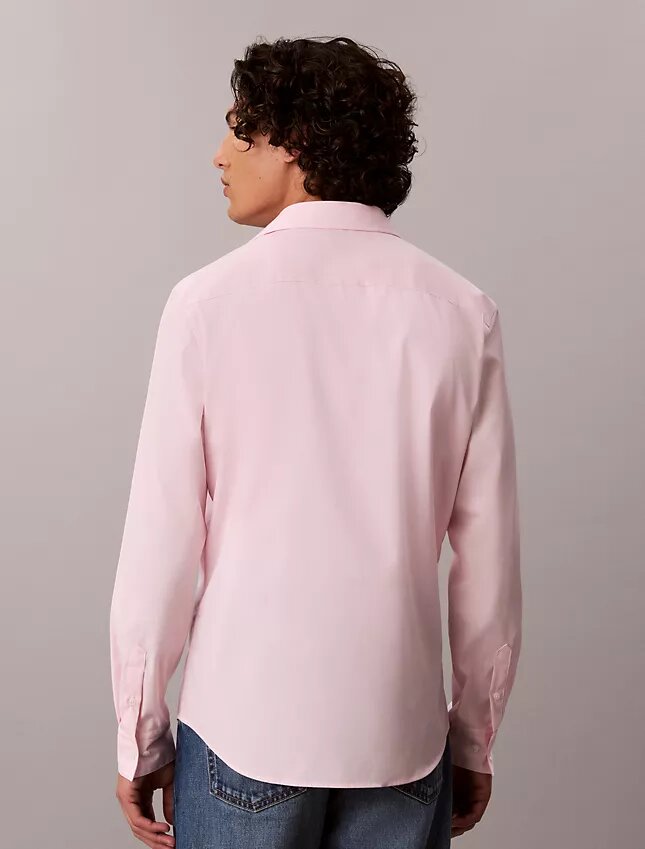 Slim-fit-skjorta i Supima-stretchbomull Slim-fit-skjorta i Supima-stretchbomull