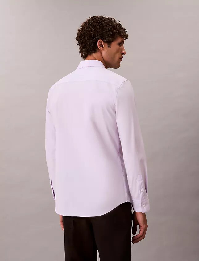 Slim-fit-skjorta i Supima-stretchbomull Slim-fit-skjorta i Supima-stretchbomull