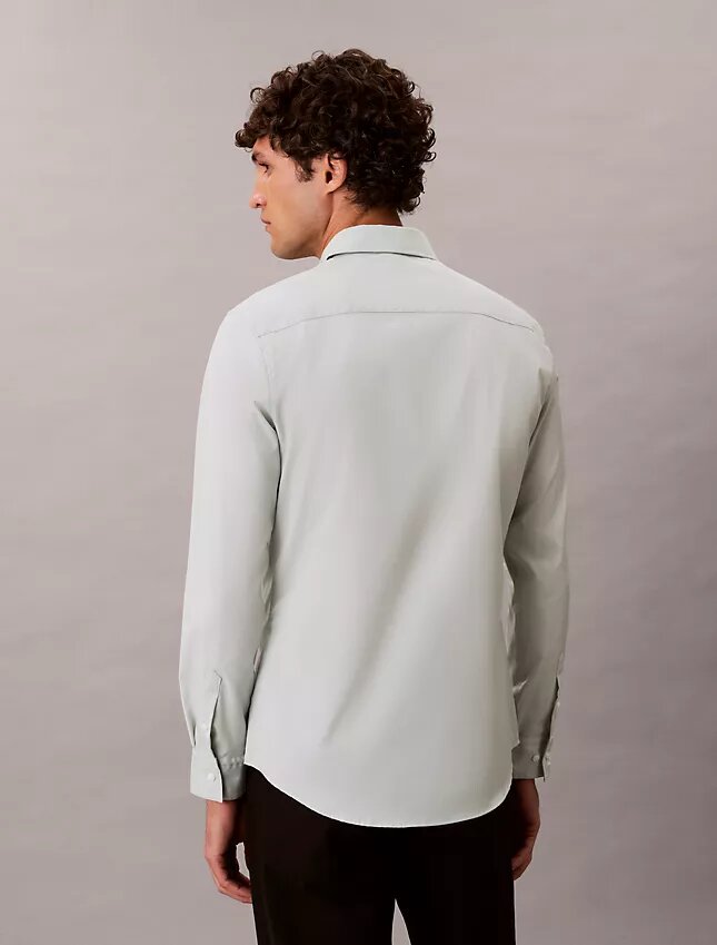 Slim-fit-skjorta i Supima-stretchbomull Slim-fit-skjorta i Supima-stretchbomull