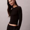 Slim fit-T-shirt i stretchnylon Slim fit-T-shirt i stretchnylon