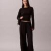 Slim fit-T-shirt i stretchnylon Slim fit-T-shirt i stretchnylon