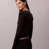 Slim fit-T-shirt i stretchnylon Slim fit-T-shirt i stretchnylon
