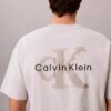 Sliten Monologo-grafik, avslappnad T-shirt Sliten Monologo-grafik, avslappnad T-shirt