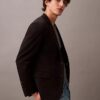 Smal blazer i ullgabardin Smal blazer i ullgabardin