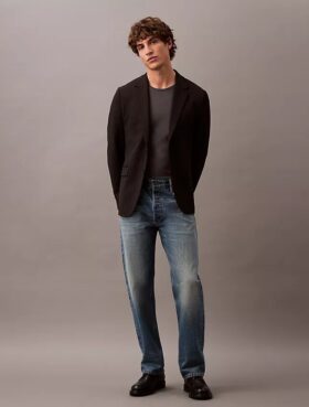 Smal blazer i ullgabardin Smal blazer i ullgabardin