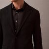 Smal blazer i ullgabardin Smal blazer i ullgabardin