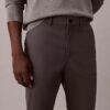 Smal chino i bomullssatin byxor Smal chino i bomullssatin byxor