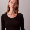 Smal T-shirt i Modalstretch Smal T-shirt i Modalstretch