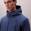Softshell-jacka med huva och dragkedja Softshell-jacka med huva och dragkedja