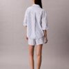 Sovshorts i bomullspoplin