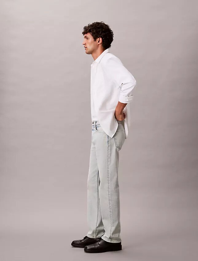 Standard Straight Jeans i ullblandning Standard Straight Jeans i ullblandning