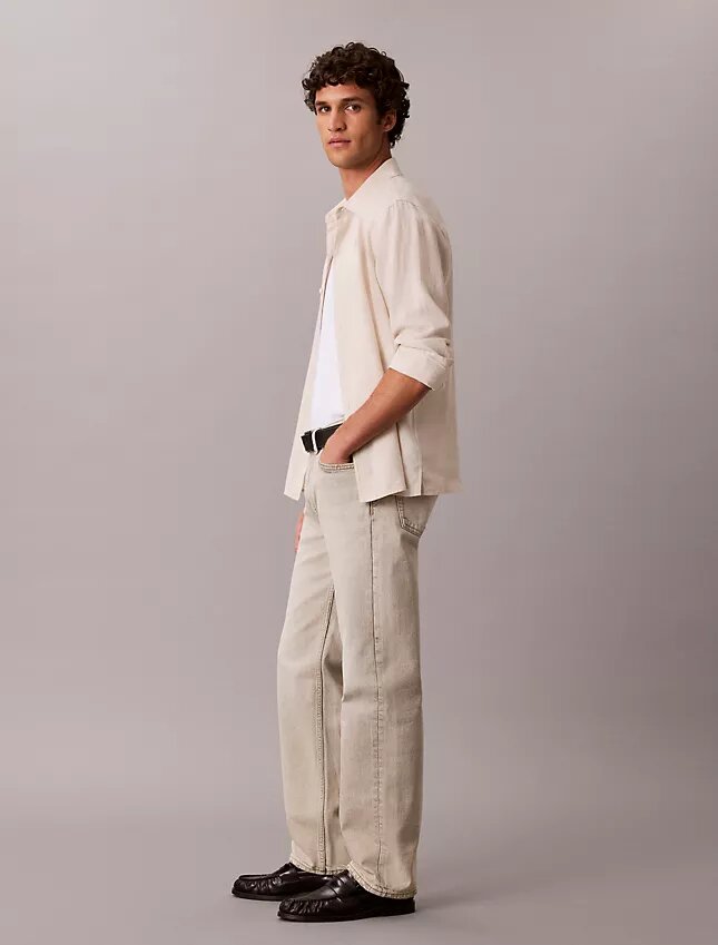 Standard Straight Jeans i ullblandning Standard Straight Jeans i ullblandning