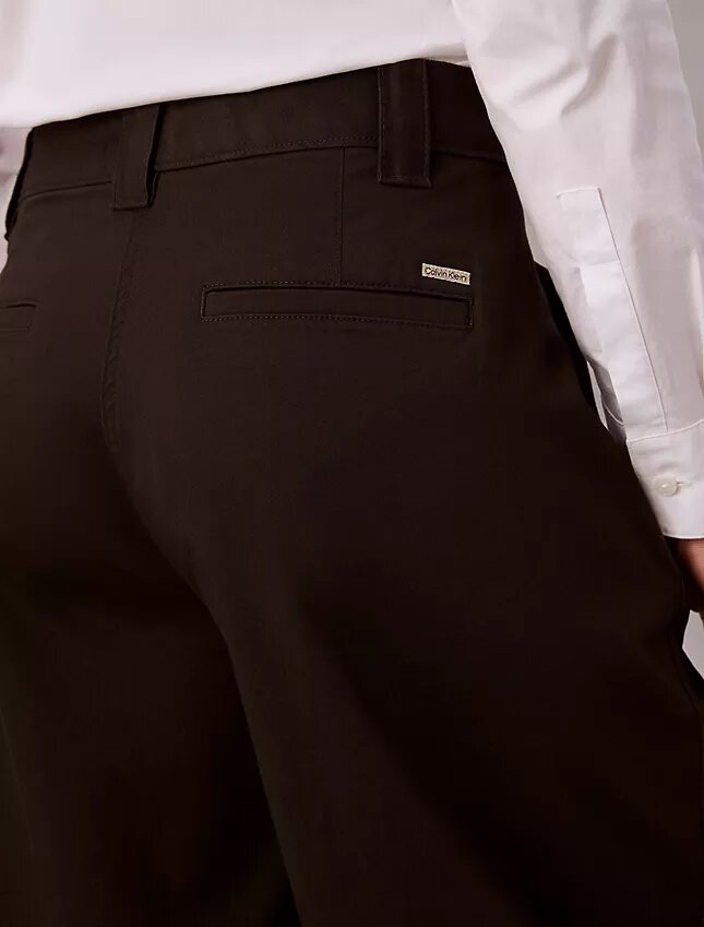 Stretchiga byxor i Cotton Stretch-will Stretchiga byxor i Cotton Stretch-will