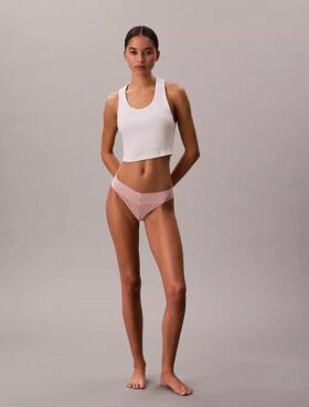 Stringthong med ikonisk logotyp