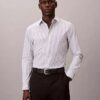 Stripe Tech Stretch Slim Button-Down-skjorta Stripe Tech Stretch Slim Button-Down-skjorta