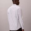 Stripe Tech Stretch Slim Button-Down-skjorta Stripe Tech Stretch Slim Button-Down-skjorta