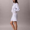 Sweatshirt med hel dragkedja och logoband Sweatshirt med hel dragkedja och logoband