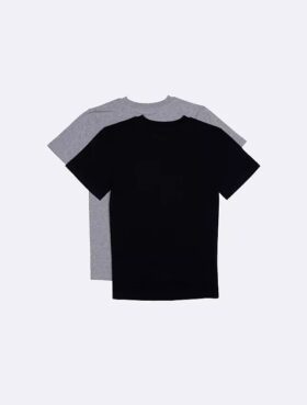 T-shirt i bomull för pojkar, 2-pack