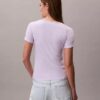 T-shirt i bomullsribb