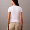 T-shirt i bomullsribb