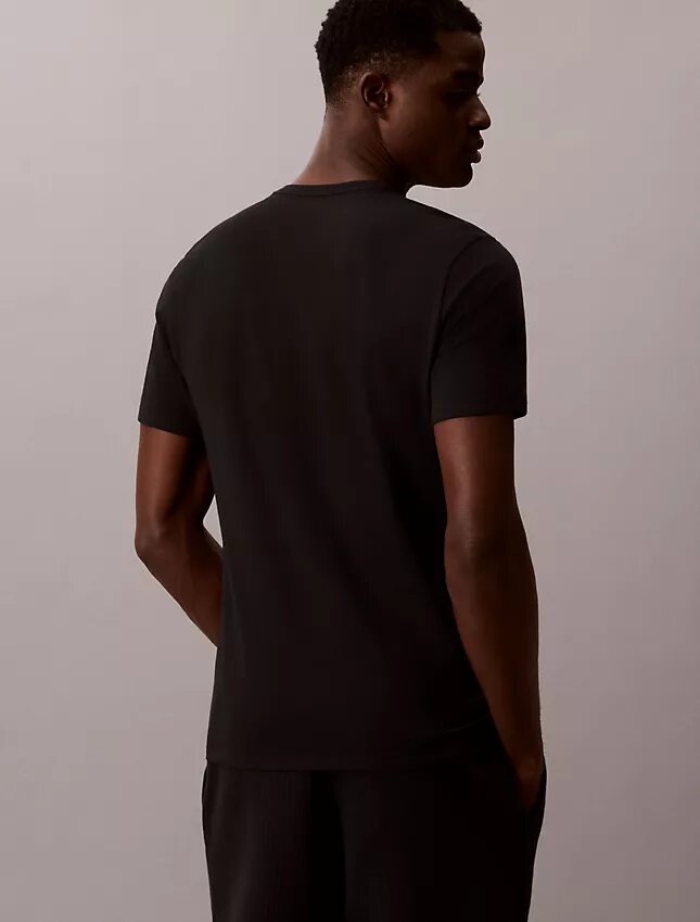 T-shirt i Cotton Stretch-blandning, 3-pack, slim fit, rund hals T-shirt i Cotton Stretch-blandning, 3-pack, slim fit, rund hals
