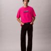 T-shirt med blocklogotyp