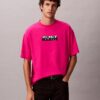 T-shirt med blocklogotyp