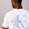 T-shirt med Brushstroke Monologo-grafik T-shirt med Brushstroke Monologo-grafik