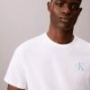T-shirt med Brushstroke Monologo-grafik T-shirt med Brushstroke Monologo-grafik