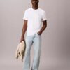 T-shirt med Brushstroke Monologo-grafik T-shirt med Brushstroke Monologo-grafik